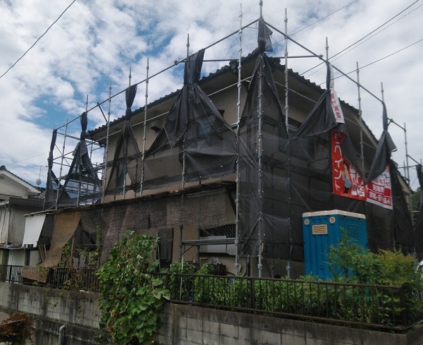 広島県福山市　M様邸　外壁塗装・付帯部塗装　補修が必要なひび割れとは