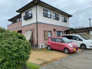 岡山県井原市・T様邸外壁塗装施工前