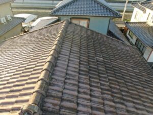 岡山県井原市・M様邸屋根点検1