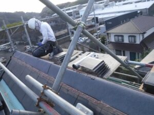 岡山県井原市_H様邸棟瓦防水シート
