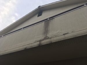 井原市F様邸バルコニー外壁
