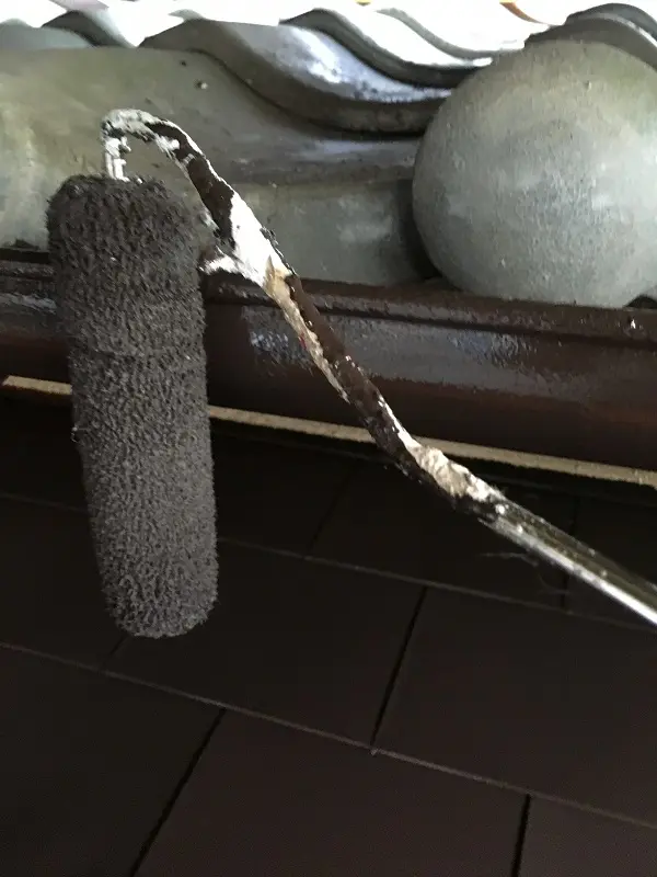岡山県笠岡市 N様邸 外壁塗装 付帯部の塗装 (1)