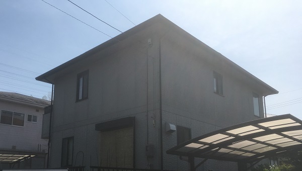 岡山県笠岡市　Y様邸　屋根塗装・外壁塗装　外壁の劣化症状