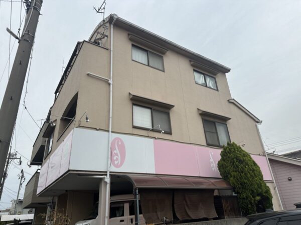 広島県福山市_外壁塗装__屋根塗装_外観_施工前