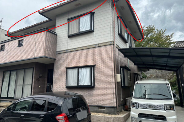 岡山県浅口市・I様邸_軒天