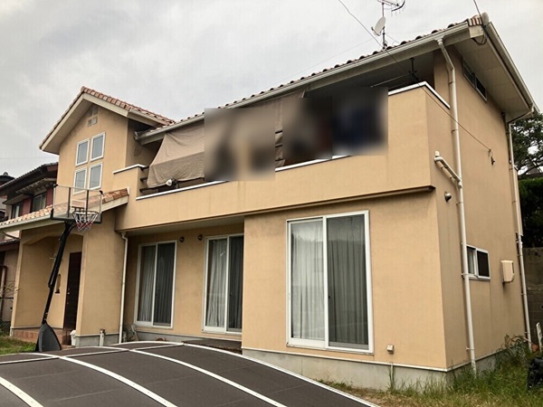 広島県福山市 外壁塗装 施工前 (2)