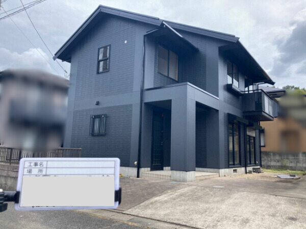 A様邸施工後正面斜め