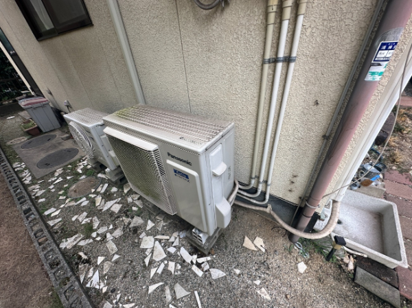 室外機付近