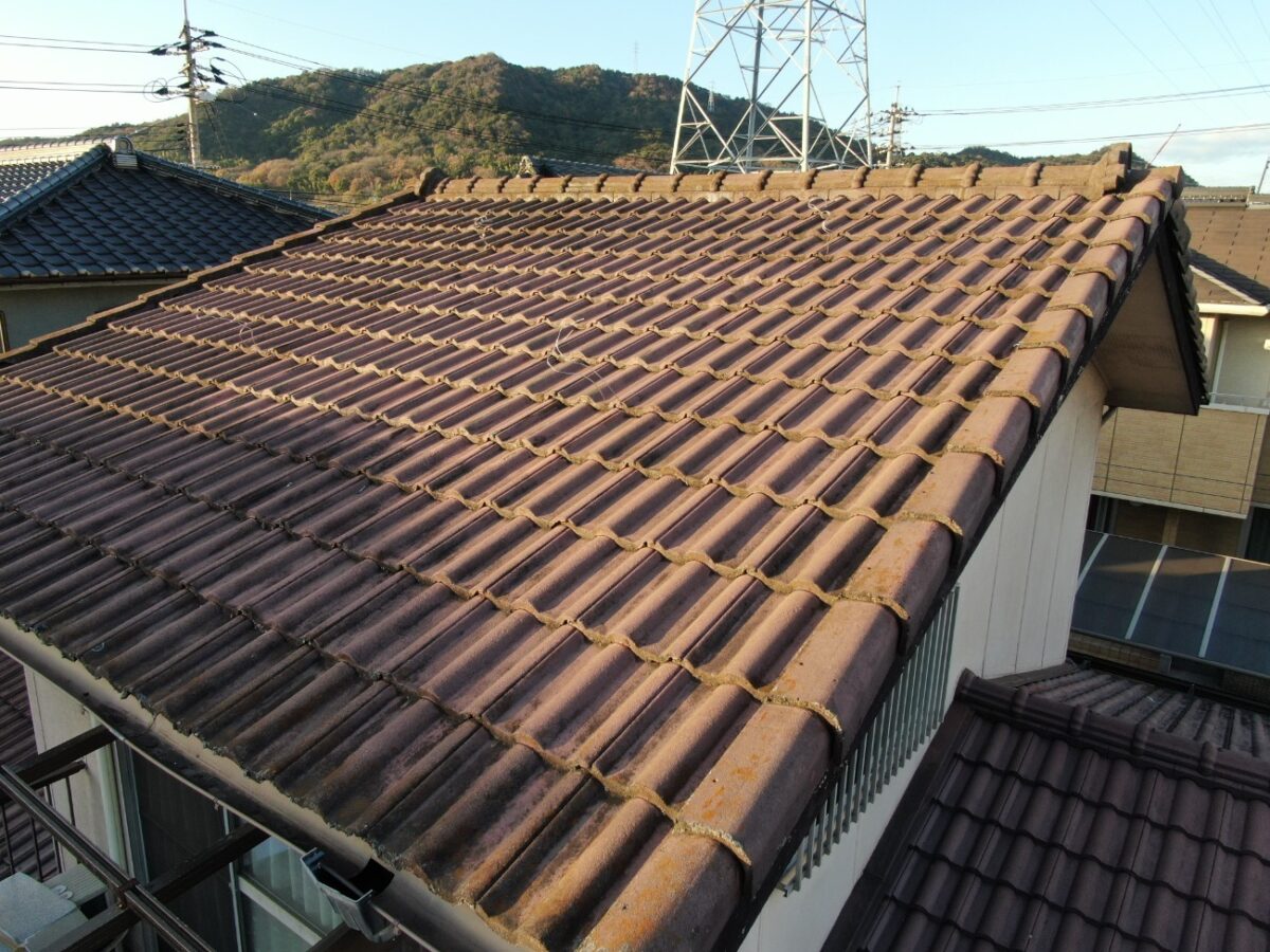 岡山県井原市・M様邸屋根点検アイキャッチ