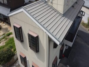 浅口市K様邸屋根3