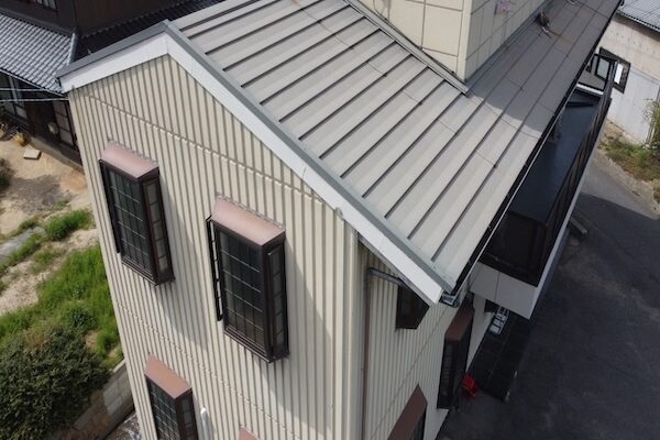 浅口市K様邸屋根３