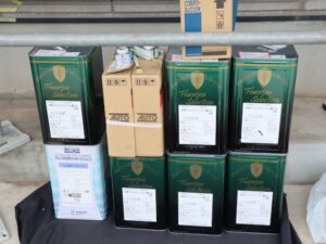 笠市S様邸足場・養生３