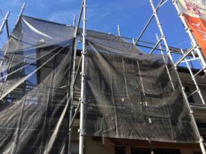 浅口市A様邸足場