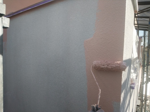 笠岡市K様邸中塗2