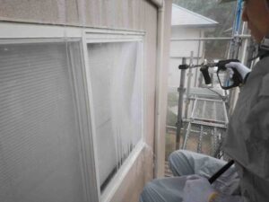 笠岡市K様邸高圧洗浄_換気扇