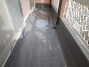 笠岡市K様邸ベランダ施工後