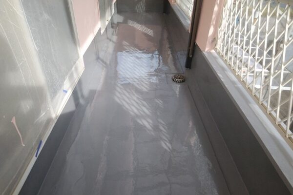 笠岡市K様邸ベランダ施工後