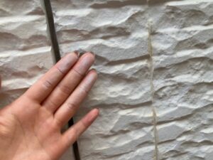 福山市M様邸外壁状況