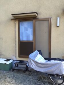 笠岡市H様邸勝手口