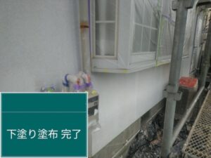 笠岡市K様邸下塗り完了