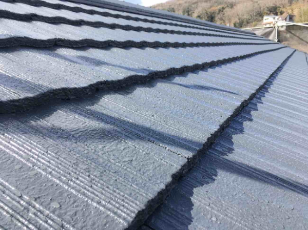 笠岡市F様邸屋根塗装現場レポート1