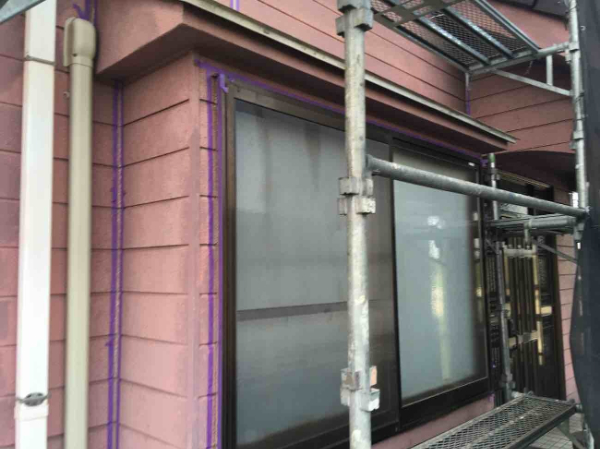 福山市M様邸足場2