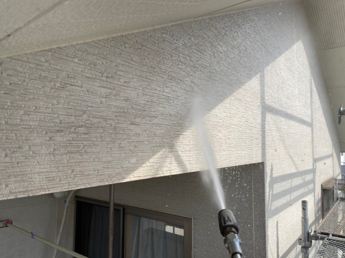 福山市H様邸高圧洗浄2