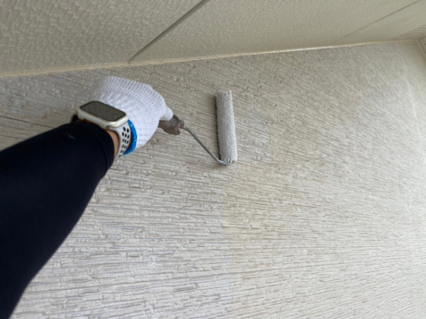 福山市H様邸外壁下塗り3