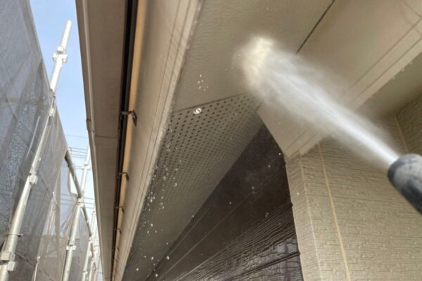 福山市H様邸高圧洗浄1