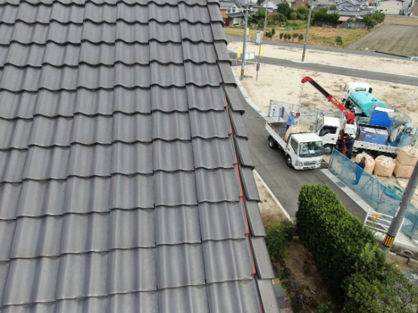 福山市M様邸屋根点検2