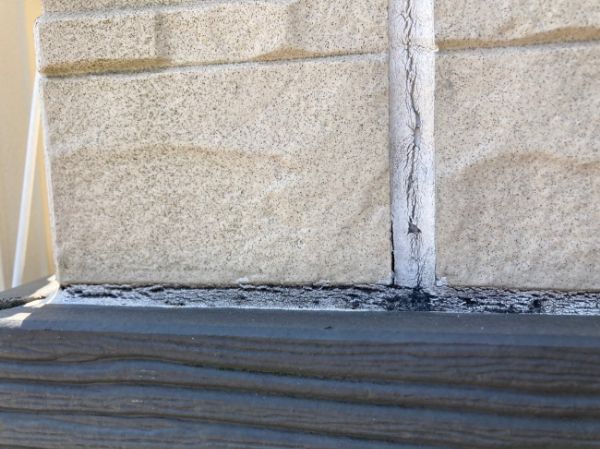 笠岡市H様邸コーキング点検2