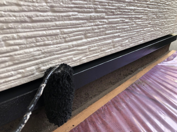 福山市H様邸水切り塗装3