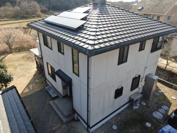 浅口郡H様邸屋根点検1