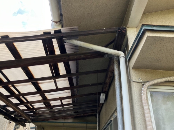 福山市M様邸付帯部点検1