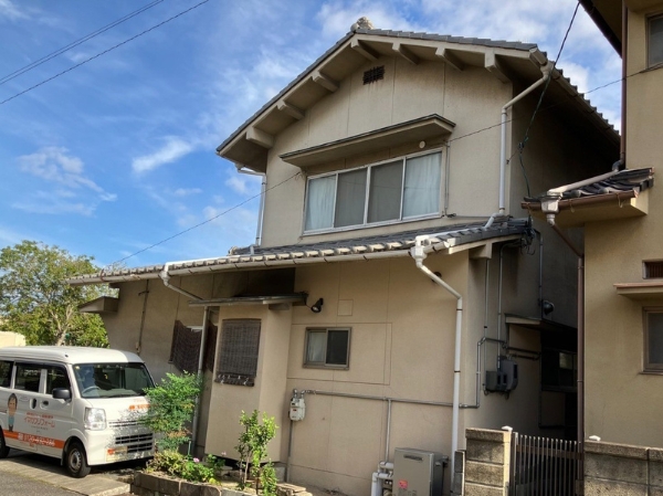 福山市M様邸外壁点検1