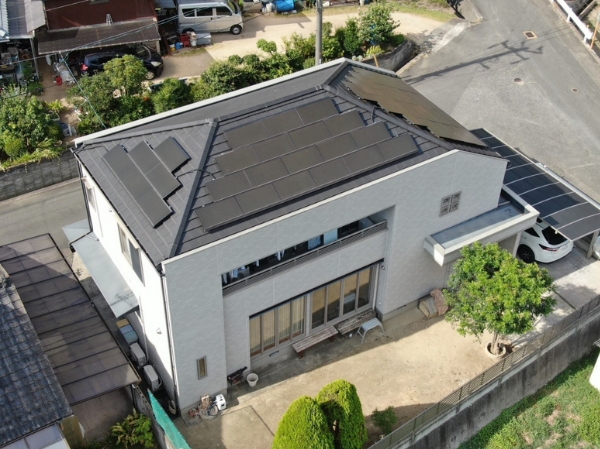 浅口市T様邸屋根点検2