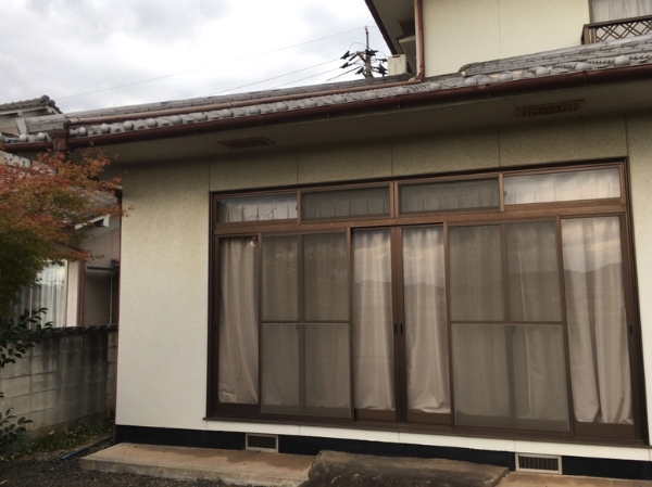 福山市F様邸外壁点検1