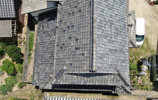 浅口市M様邸屋根点検2