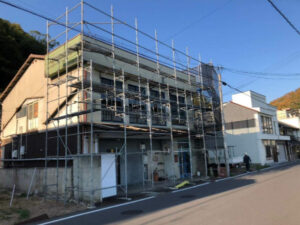 笠岡市Y様邸外壁工事1