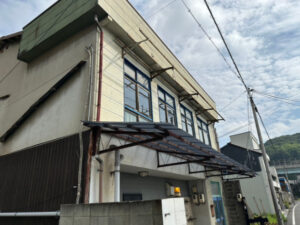 笠岡市Y様邸外壁点検1
