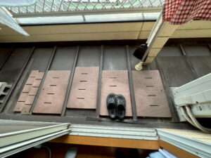 福山市F様邸ベランダ点検2