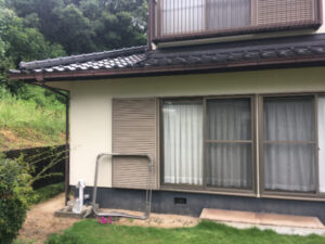 笠岡市S様邸サッシ点検1