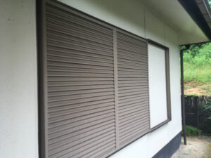 笠岡市S様邸サッシ点検3