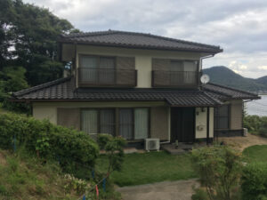 笠岡市S様邸外壁点検1