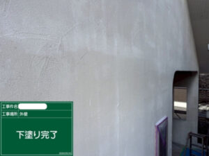 福山市S様邸下塗り1