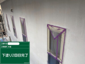 福山市S様邸下塗り2