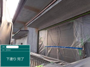 浅口市O様邸下塗り3