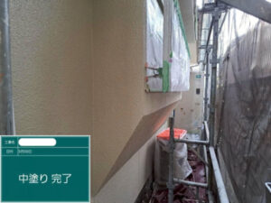 浅口市O様邸中塗り3
