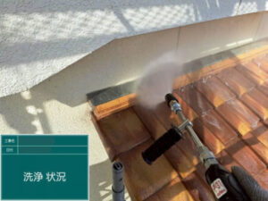 井原氏S様邸高圧洗浄1