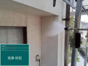 井原氏S様邸高圧洗浄2